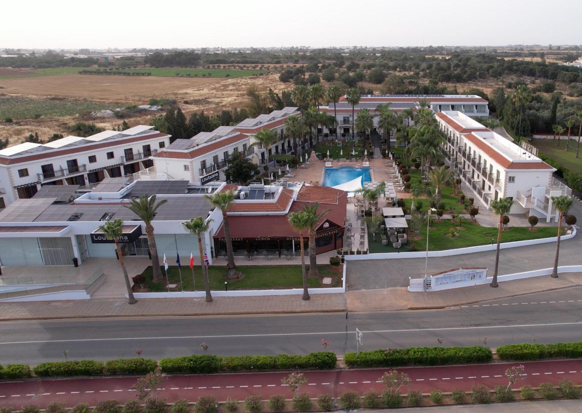 Loutsiana Deluxe Apts Agia Napa Exterior foto